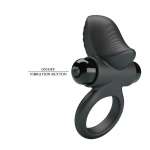 PRETTY LOVE - ADRIEN VIBRATING PENIS RING 10 FUNCTIONS BLACK