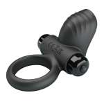 PRETTY LOVE - ADRIEN VIBRATING PENIS RING 10 FUNCTIONS BLACK