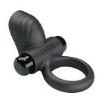 PRETTY LOVE - ADRIEN VIBRATING PENIS RING 10 FUNCTIONS BLACK