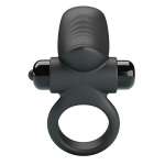 PRETTY LOVE - ADRIEN VIBRATING PENIS RING 10 FUNCTIONS BLACK