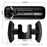 PRETTY LOVE - AETOLA MULTIFUNCTION AUTOMATIC MASTURBATOR WITH HANDLE BLACK