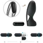 PRETTY LOVE - ALAN SILICONE FINGER VIBRATOR BLACK
