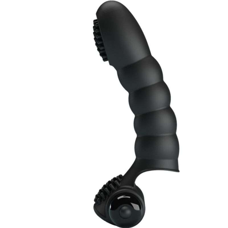 PRETTY LOVE - ALEXANDER FINGER VIBRATOR 10 VIBRATIONS BLACK PRETTY LOVE - ALEXANDER FINGER VIBRATOR 10 VIBRATIONS BLACK