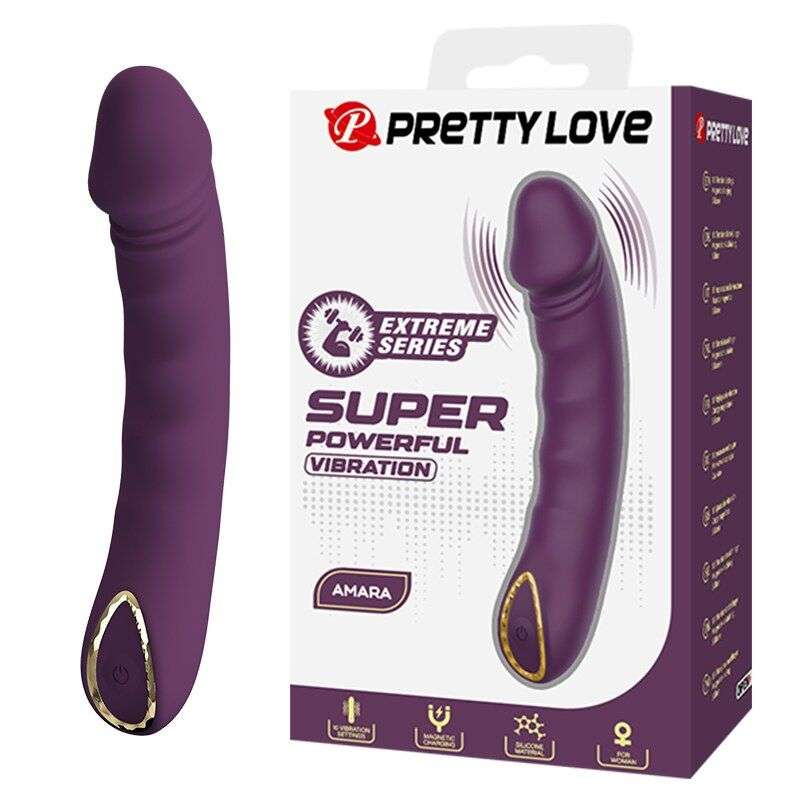 PRETTY LOVE - AMARA RECHARGEABLE VIBRATOR 10 FUNCTIONS PURPLE PRETTY LOVE - AMARA RECHARGEABLE VIBRATOR 10 FUNCTIONS PURPLE
