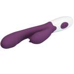 PRETTY LOVE - Andre rabbit-vibraattori ja g-Point stimulaattori violetti