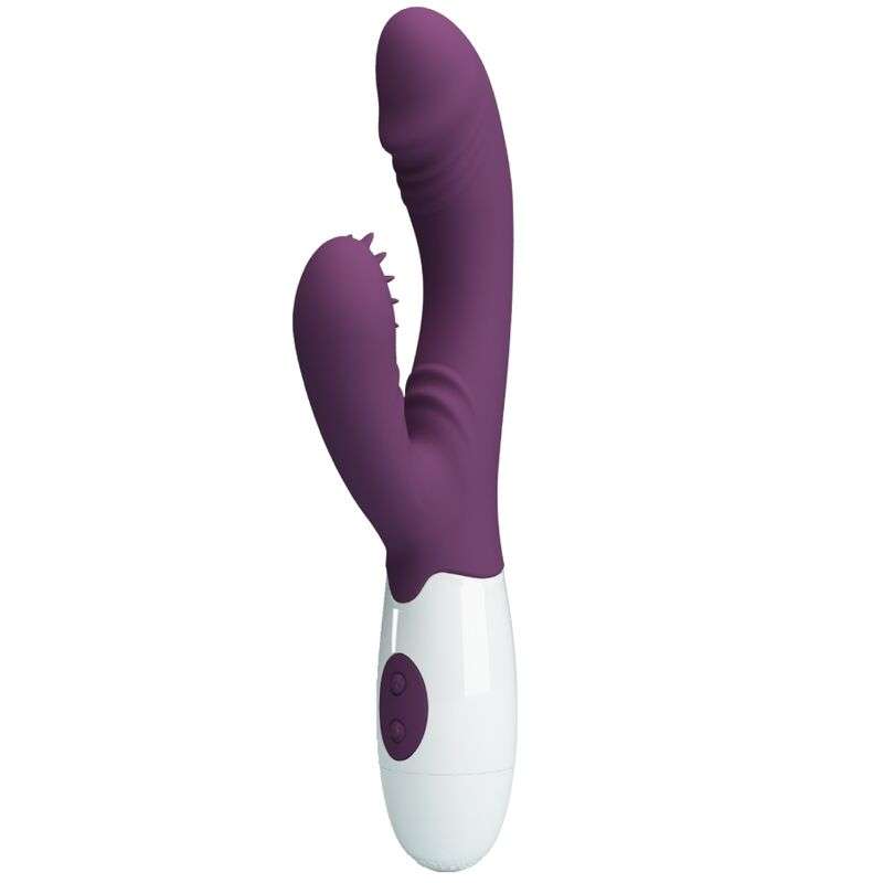 PRETTY LOVE - Andre rabbit-vibraattori ja g-Point stimulaattori violetti