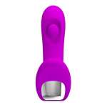 PRETTY LOVE - BAUER RECHARGEABLE PROSTATE MASSAGER 12 MODES PURPLE