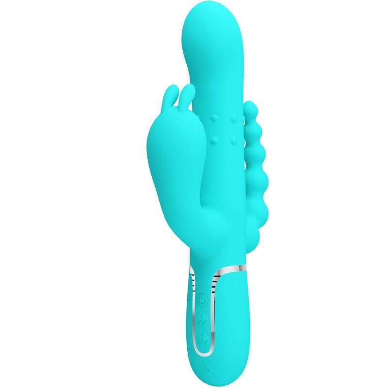 PRETTY LOVE - CAMMY 4 IN 1 MULTIFUNCTION TRIPPLE RABBIT VIBRATOR BLUE PRETTY LOVE - CAMMY 4 IN 1 MULTIFUNCTION TRIPPLE RABBIT VIBRATOR BLUE