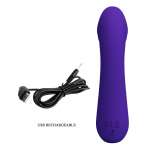 PRETTY LOVE - CETUS RECHARGEABLE VIBRATOR PURPLE
