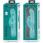 PRETTY LOVE - COALE RABBIT VIBRATOR PEARLS AQUA GREEN