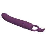 PRETTY LOVE - CORA VIBRATOR PENIS FORM WITH RESISTANCE RING