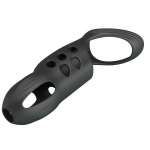 PRETTY LOVE - CRAIG RECHARGEABLE VIBRATING PENIS RING BLACK