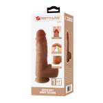 PRETTY LOVE - CURTIS REALISTIC DILDO WITH SUCTION CUP 17.3 CM -Ø- 4.2 CM