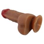 PRETTY LOVE - CURTIS REALISTIC DILDO WITH SUCTION CUP 17.3 CM -Ø- 4.2 CM