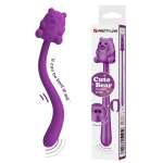 PRETTY LOVE - CUTE BEAR FLIRTING STICK RECHARGEABLE VIBRATOR