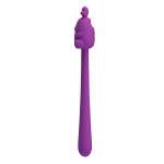 PRETTY LOVE - CUTE BUNNY FLIRTING STICK FLEXIBLE VIBRATOR USB RECHARGEABLE PURPLE