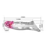 PRETTY LOVE - DARNELL TRANSPARENT EFFECT PENIS COVER