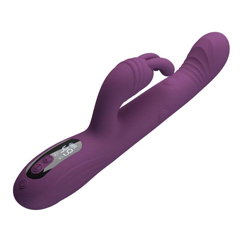 PRETTY LOVE - DEE MULTIFUNCTION RABBIT VIBRATOR OSCILLATING AND PERCUSSION PURPLE PRETTY LOVE - DEE MULTIFUNCTION RABBIT VIBRATOR OSCILLATING AND PERCUSSION PURPLE