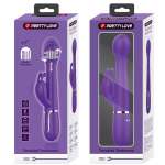 PRETTY LOVE - DEJON RABBIT VIBRATOR 3 IN 1 MULTIFUNCTION PURPLE