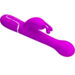 PRETTY LOVE - Dejon rabbit-vibraattori 3 In 1 monitoimi Violet