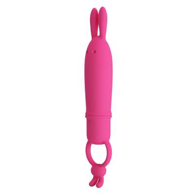 PRETTY LOVE - DELIA RABBIT VIBRATOR WITH RESISTANCE RING