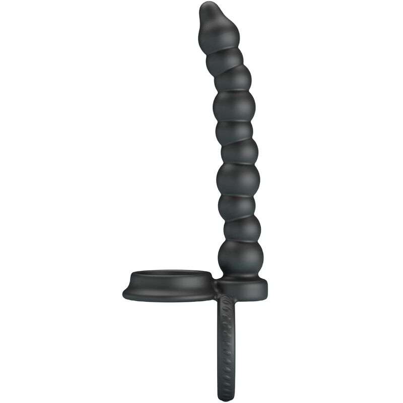 PRETTY LOVE - DILLION DOUBLE PENETRATION COCK RING BLACK PRETTY LOVE - DILLION DOUBLE PENETRATION COCK RING BLACK