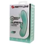 PRETTY LOVE - DJ STICK G-SPOT TURQUOISE VIBRATOR
