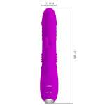 PRETTY LOVE - DOROTHY PURPLE RECHARGEABLE RABBIT VIBRATOR