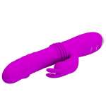 PRETTY LOVE - DOROTHY PURPLE RECHARGEABLE RABBIT VIBRATOR
