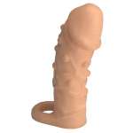 PRETTY LOVE - DORT PENIS EXTENSION SLEEVE 14 CM Ø 4 CM NATURAL