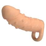 PRETTY LOVE - DORT PENIS EXTENSION SLEEVE 14 CM Ø 4 CM NATURAL