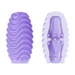 PRETTY LOVE - DOUBLE SIDED LILAC MASTURBATOR EGG
