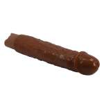 PRETTY LOVE - DUKE REALISTIC VIBRATOR 23.5 CM Ø 4.8 CM BROWN