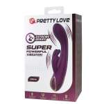 PRETTY LOVE - EMMA RABBIT PURPLE VIBRATOR WITH STIMULATOR