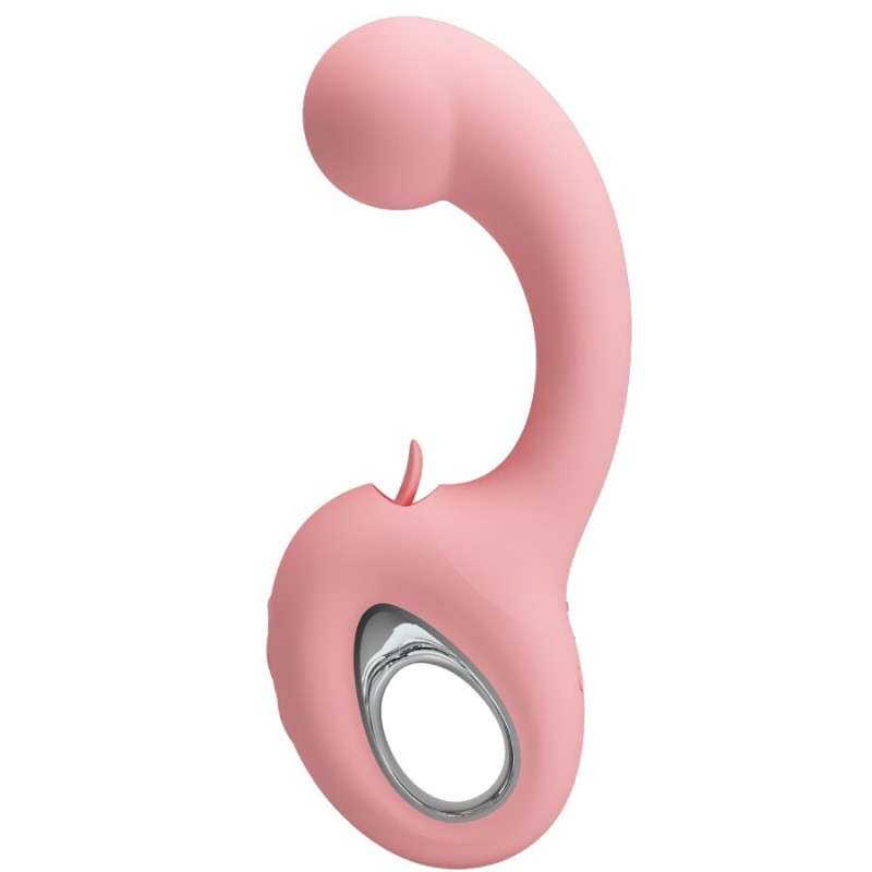 PRETTY LOVE - ERYNNYES G-SPOT VIBRATOR + CLITORIS STIMULATOR 10 VIBRATIONS PINK PRETTY LOVE - ERYNNYES G-SPOT VIBRATOR + CLITORIS STIMULATOR 10 VIBRATIONS PINK