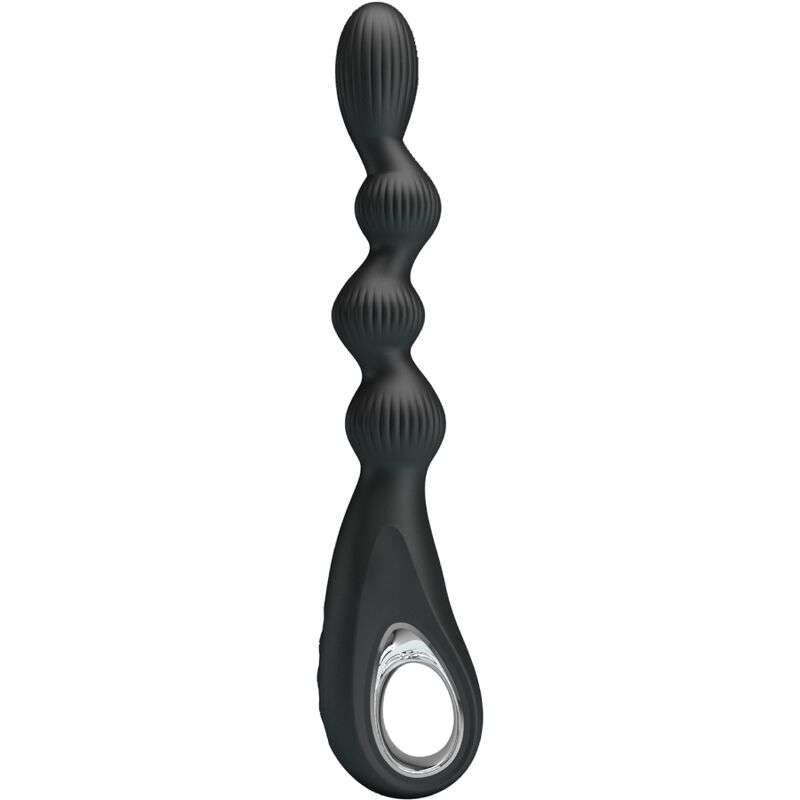 PRETTY LOVE - FEDERER ANAL VIBRATOR 12 VIBRATIONS BLACK PRETTY LOVE - FEDERER ANAL VIBRATOR 12 VIBRATIONS BLACK