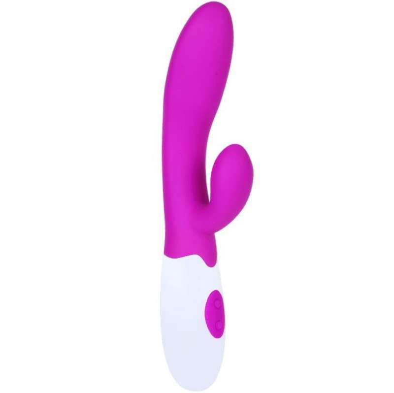 PRETTY LOVE - FLIRTATION ALVIS VIBRATOR WITH CLITORIS STIMULATOR PRETTY LOVE - FLIRTATION ALVIS VIBRATOR WITH CLITORIS STIMULATOR