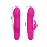 PRETTY LOVE - FLIRTATION VIBRATOR WITH RABBIT CAESAR