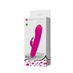 PRETTY LOVE - FLIRTATION VIBRATOR WITH RABBIT CAESAR