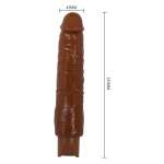 PRETTY LOVE - GAVIN REALISTIC VIBRATOR 25 CM Ø 5 CM BROWN