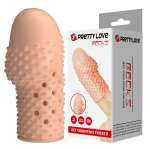 PRETTY LOVE - GEEK'S PENIS SLEEVE GET YOUR PENIS THICKER NATURAL COLOR