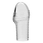 PRETTY LOVE - HOTTT PENIS SLEEVE GET YOUR PENIS THICKER TRANSPARENT