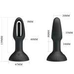 PRETTY LOVE - HUBERT ANAL PLUG WITH 7 VIBRATION MODES