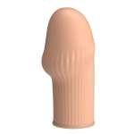 PRETTY LOVE - HUEL PENIS SLEEVE GET YOUR PENIS THICKER FLESH COLOR