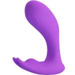 PRETTY LOVE - IDABELLE VIBRATION & PULSATION REMOTE CONTROL VIOLET