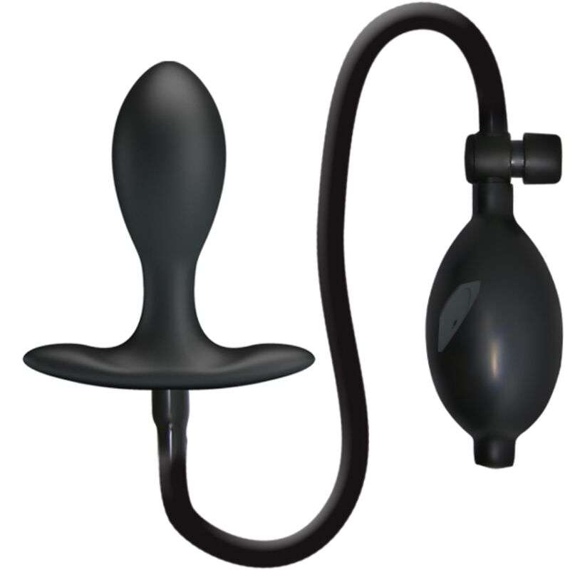 PRETTY LOVE - INFLATABLE ANAL PLUG BLACK PRETTY LOVE - INFLATABLE ANAL PLUG BLACK