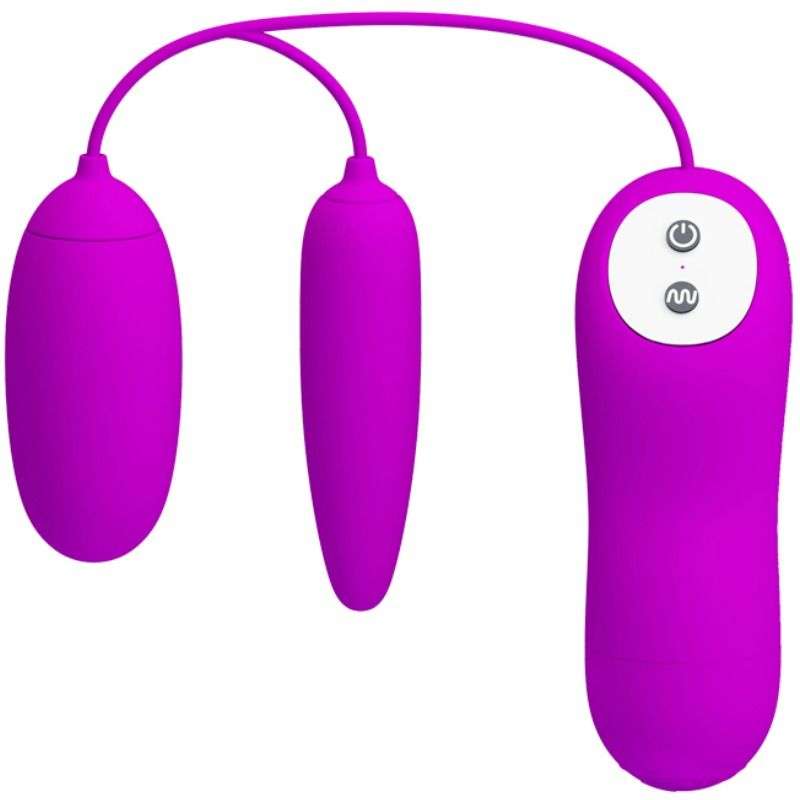 PRETTY LOVE - IRMA DOUBLE VIBRATING EGG PRETTY LOVE - IRMA DOUBLE VIBRATING EGG