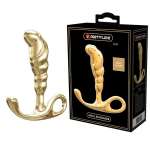 PRETTY LOVE - JACK ZINC ALLOY PROSTATE MASSAGER GOLD