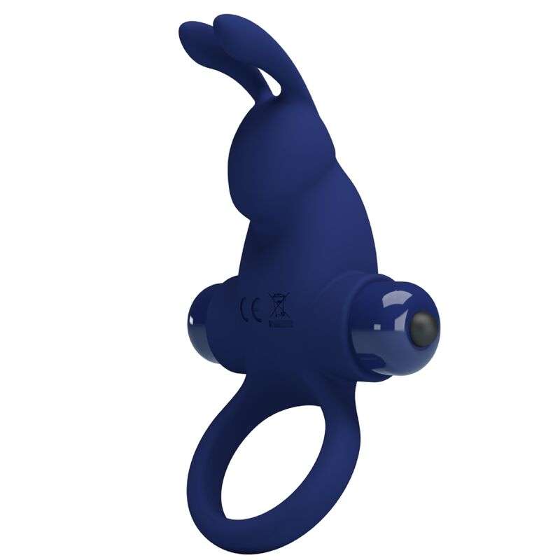 PRETTY LOVE - JIRO RABBIT RING WITH VIBRATION BLUE PRETTY LOVE - JIRO RABBIT RING WITH VIBRATION BLUE