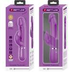 PRETTY LOVE - KAMPAS 3 IN 1 MULTIFUNCTION RABBIT VIBRATOR PURPLE